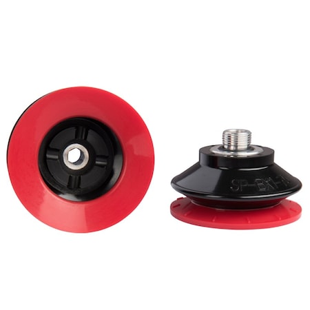 Fipa Bellows vacuum cup diam. 75 mm, Varioflex 30 Degrees/60 Degrees, fitting G3/8-male 22.075.262.16